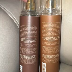 Brown and Gold Fragrance Mist set